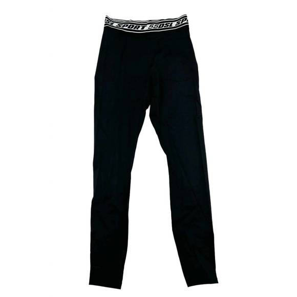 NEW DIESEL men's sport defansel joggers leggings pants in black